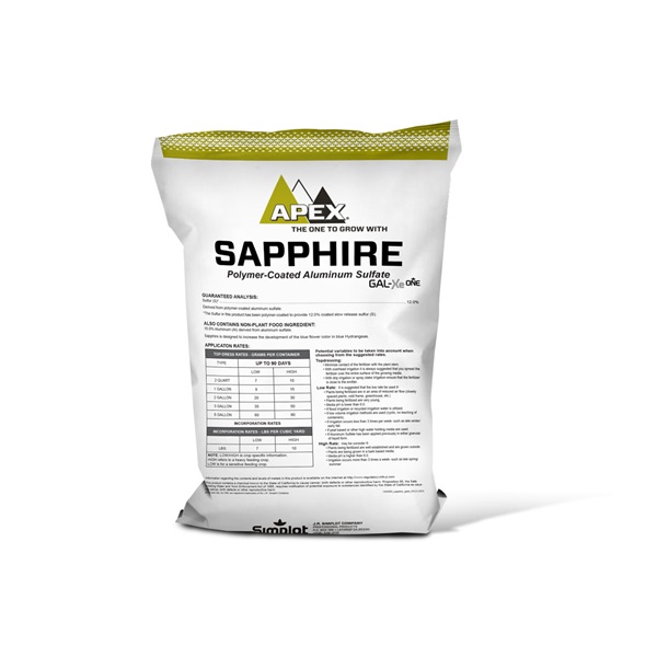 APEX Sapphire Nursery Fertilizer Bag